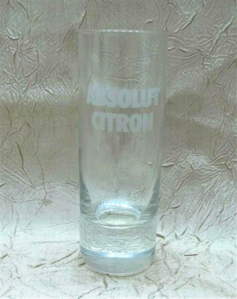 Absolut Citron Tall Shot Glass