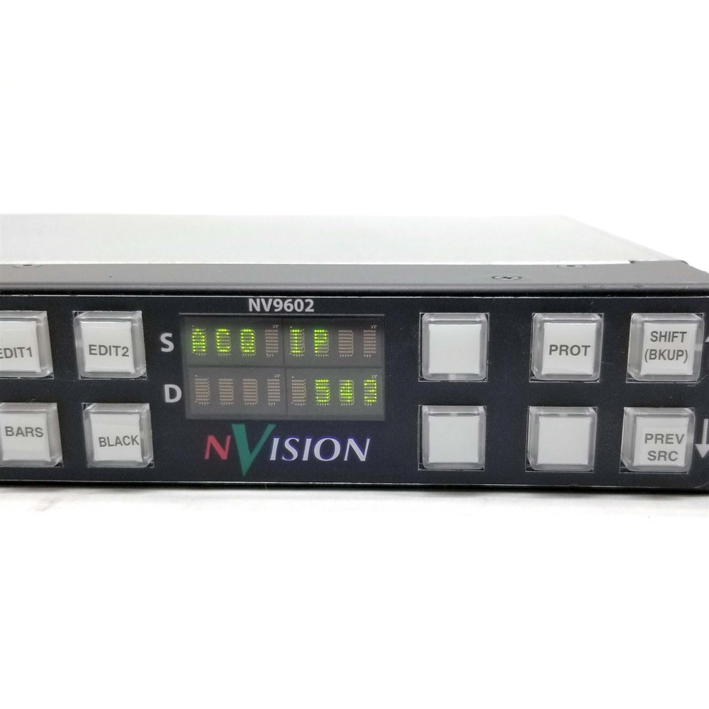 Miranda Nvision NV9602 Multi-Mode Router Control Panel Professional Video/Audio