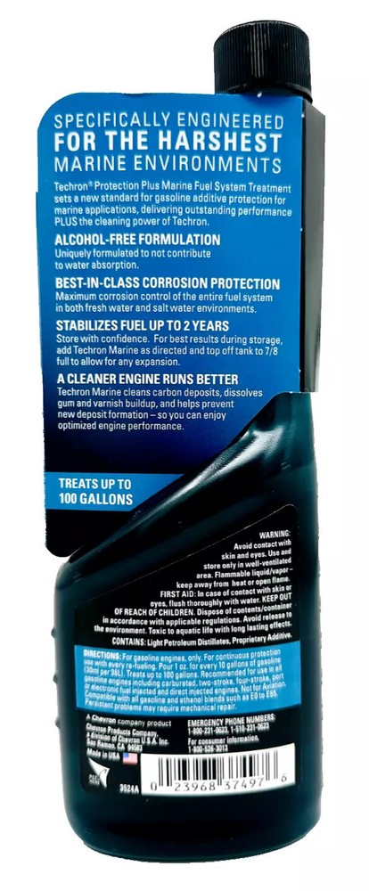 Marine Fuel System Treatment Chevron Protection Plus ⭐⭐⭐⭐⭐