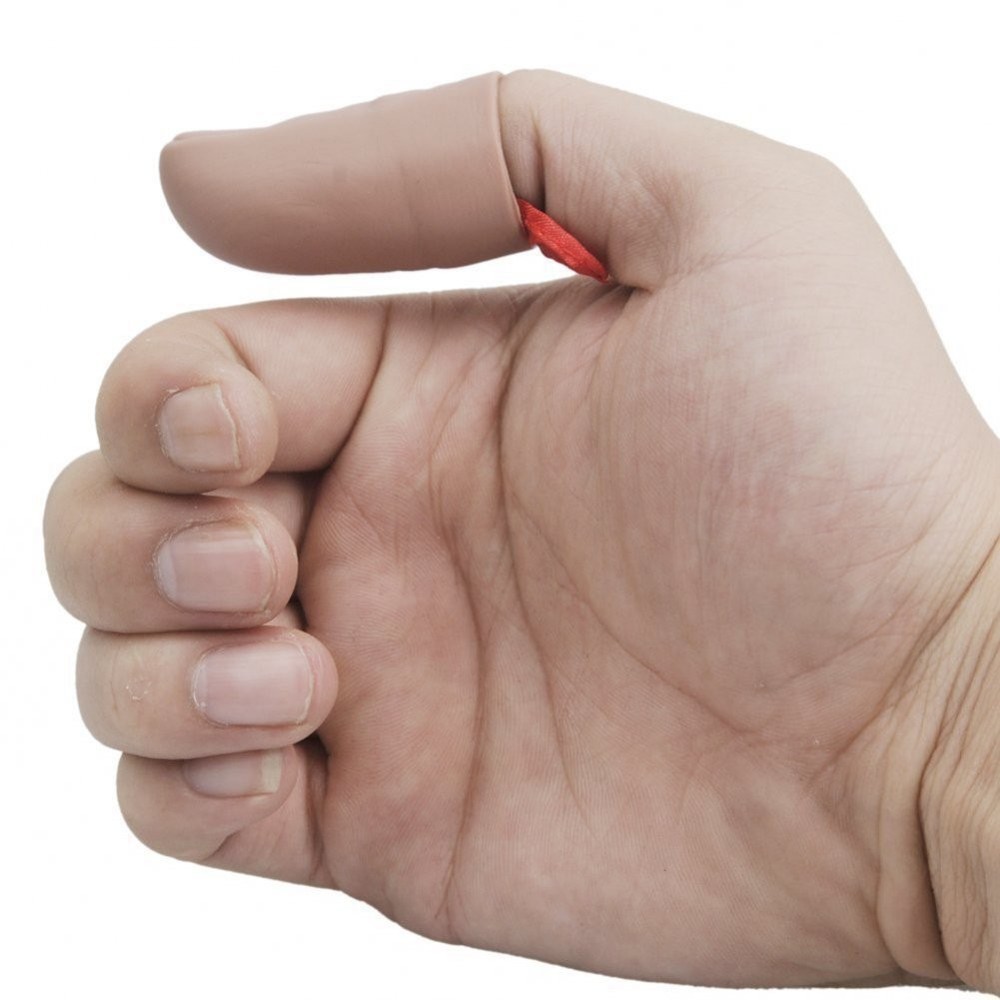 Vanishing Scarf Magic Trick Set with Fake Thumb Illusion Prop