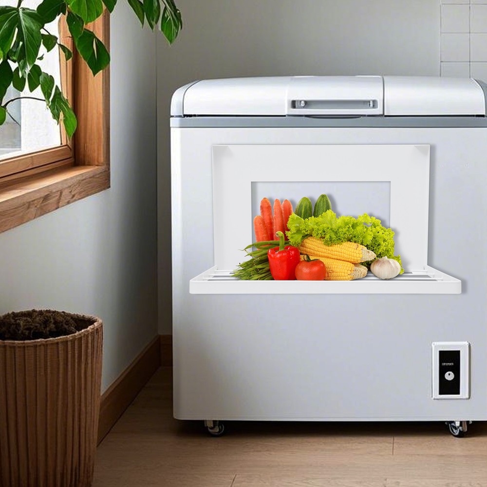 Magnetic Folding Shelf - Space-Saving Rack for Washing Machine & Fridge