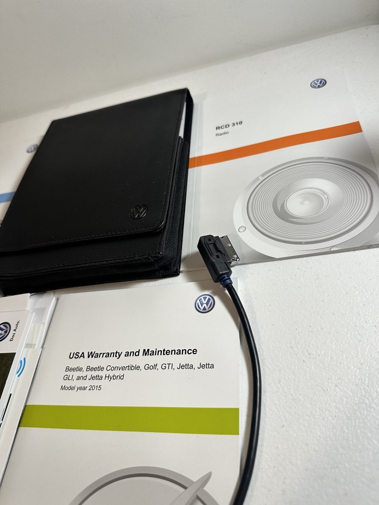 2015 Volkswagen Jetta Owner's Manual Set