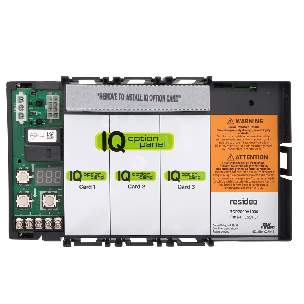 Burnham 109647-01 IQ Option Panel