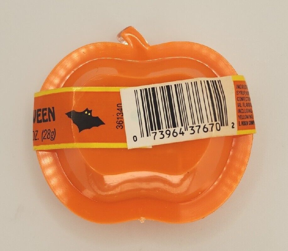Vintage E Rosen Halloween Candy Container Pumpkin Candy Corn PB80