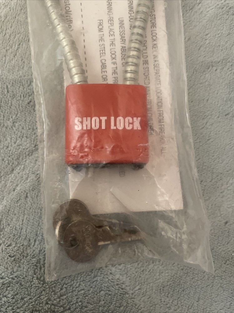 SHOTLOCK Model 10000-PTR-4 Firearm Lock with Installation Guide New