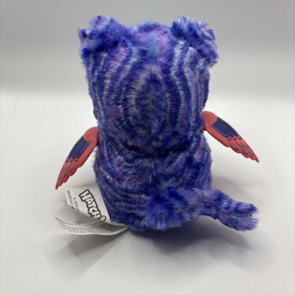 Hatchimals Fabula Forest Tigrette Spin Masters Interactive Cat Blue WORKS