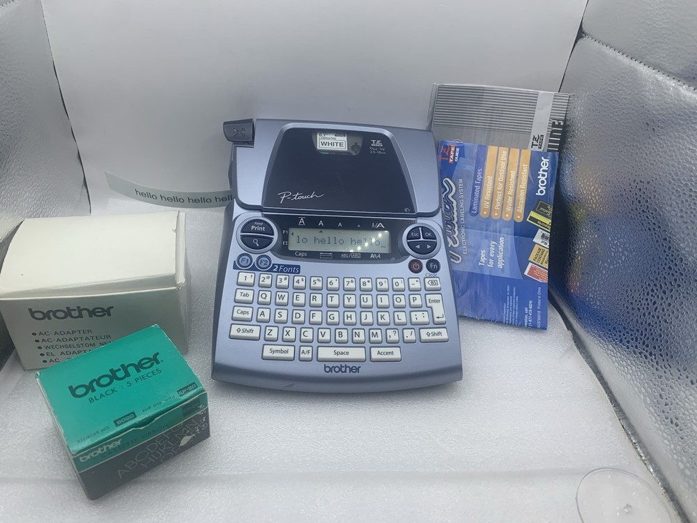 Brother PT-1880 P-Touch Label Maker Tested BC