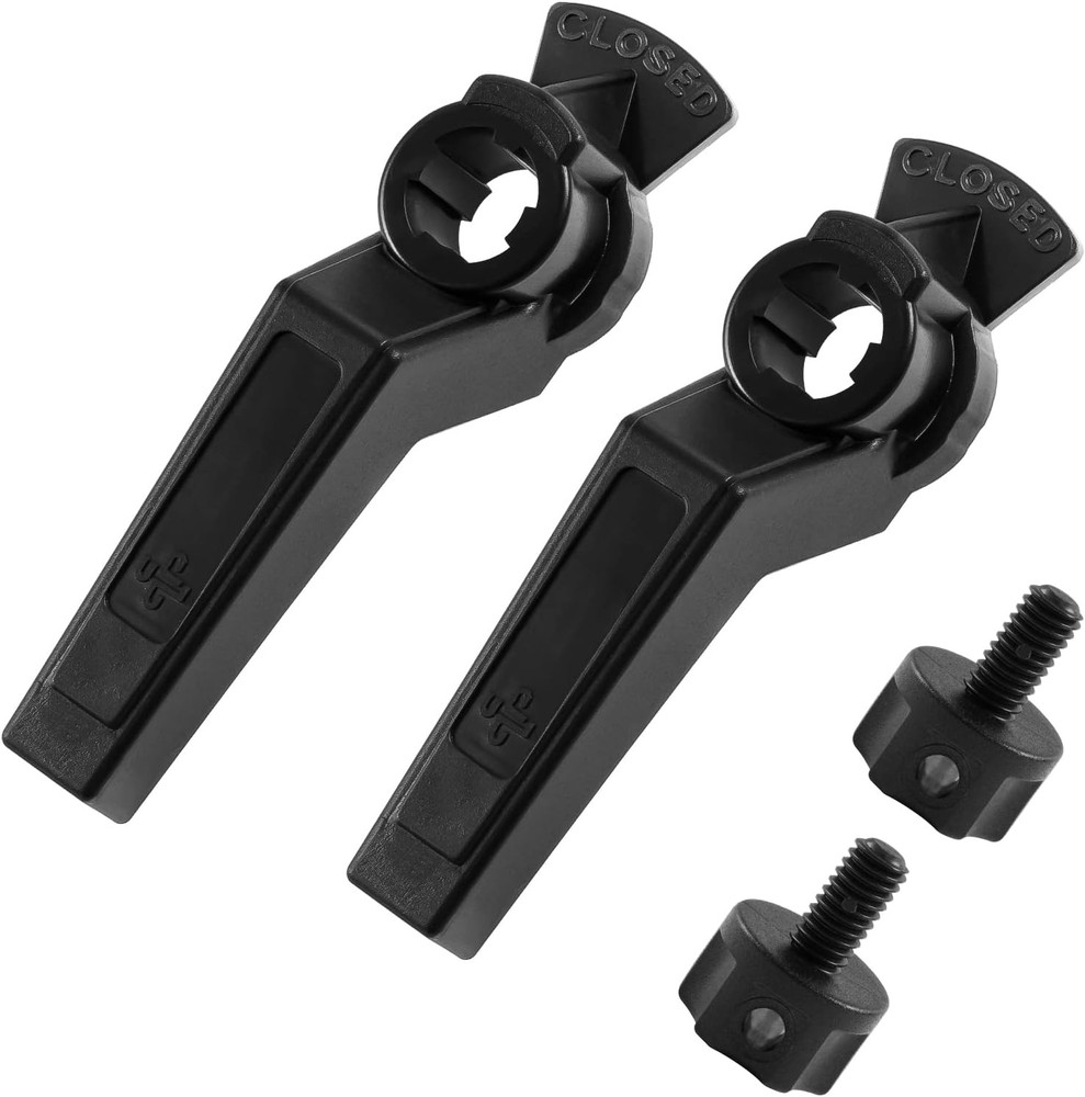 Pool Valve Handle Replacement for praher pool valve handle 2-pack Black