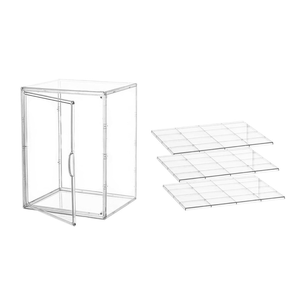 Bakery Pastry Display Case Transparent Bread Display Cabinet with Clear Lid