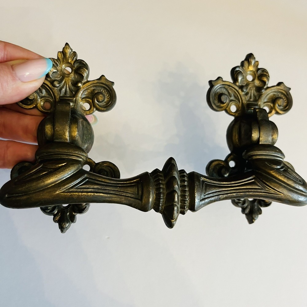 Antique Large BRONZE HANDLE