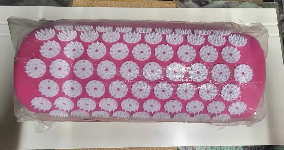 Pro Source Pink Acupressure Mat & Pillow NEW