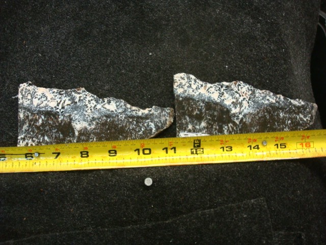 2 unknown jasper slabs