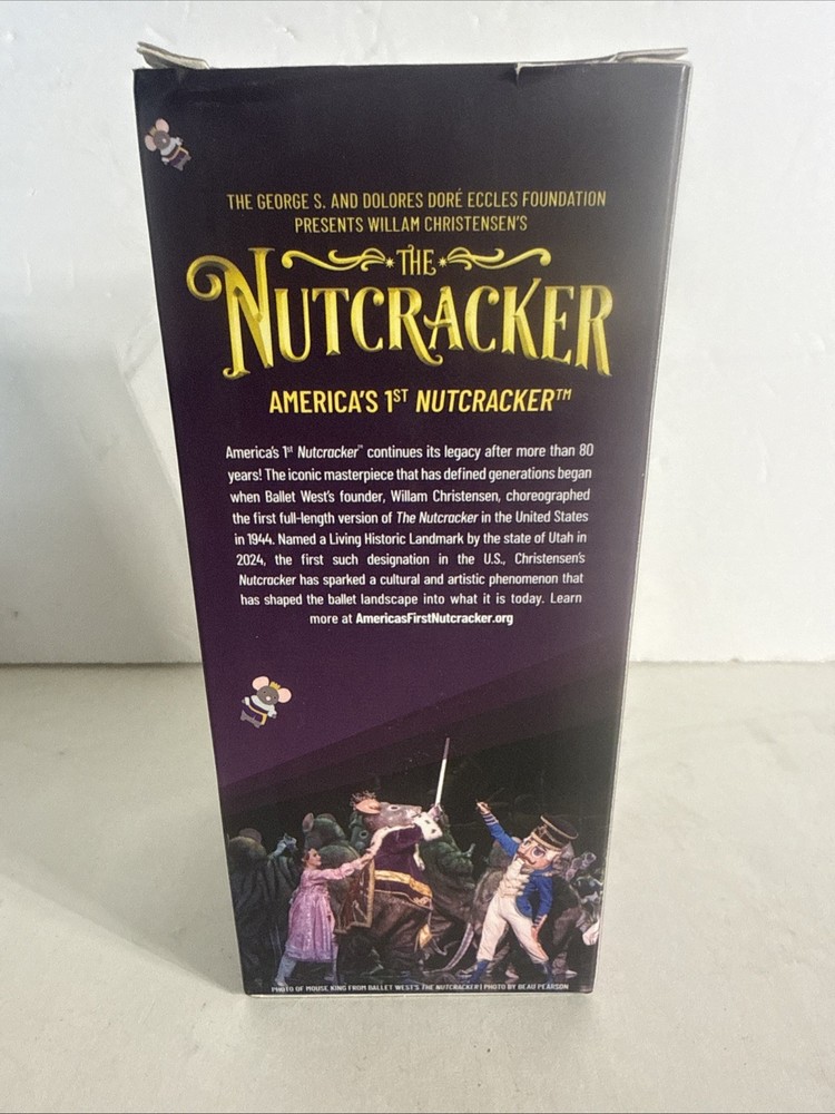 Ballet West Nutcracker Mouse King Figure 2017 Limited Edition New