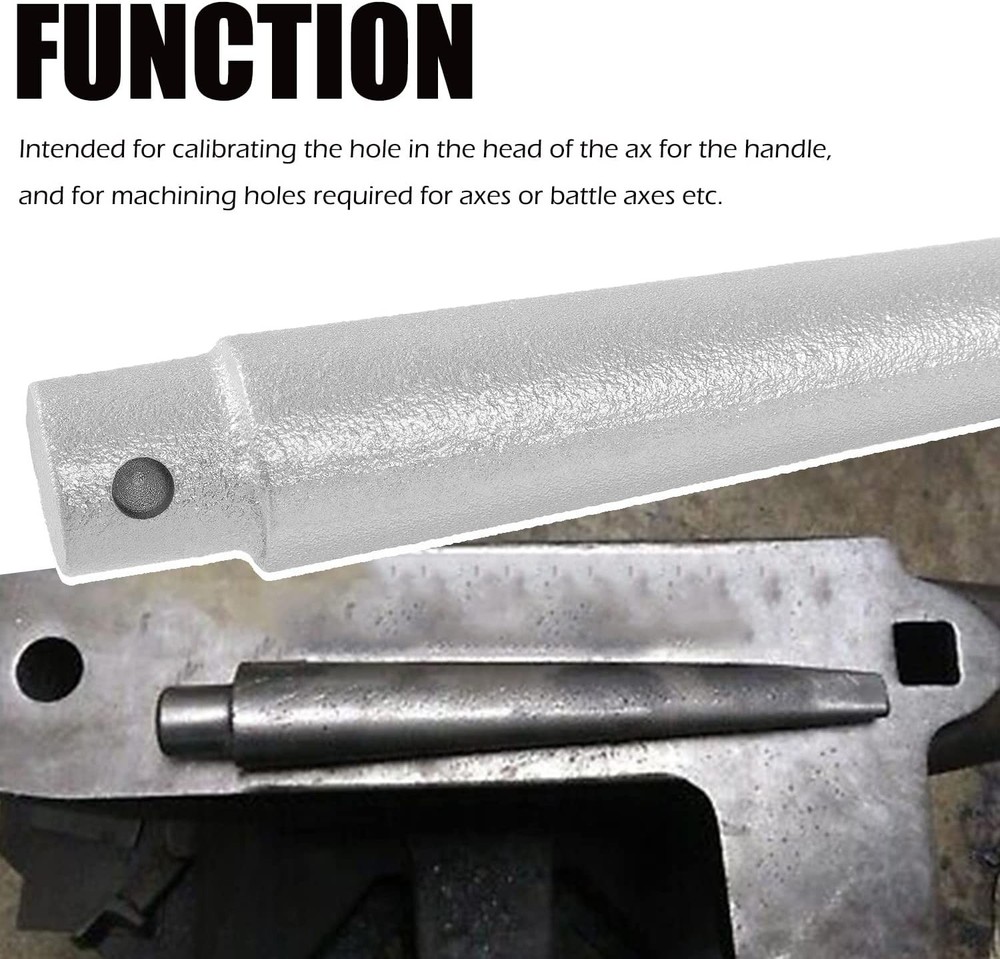 Blacksmith Drift Tool Mandrel Blacksmith Tool Blacksmithing Tomahawk Eye Drift