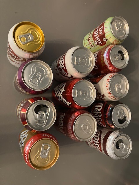 Dr Pepper Can Collector Starter Kit (12 pack)