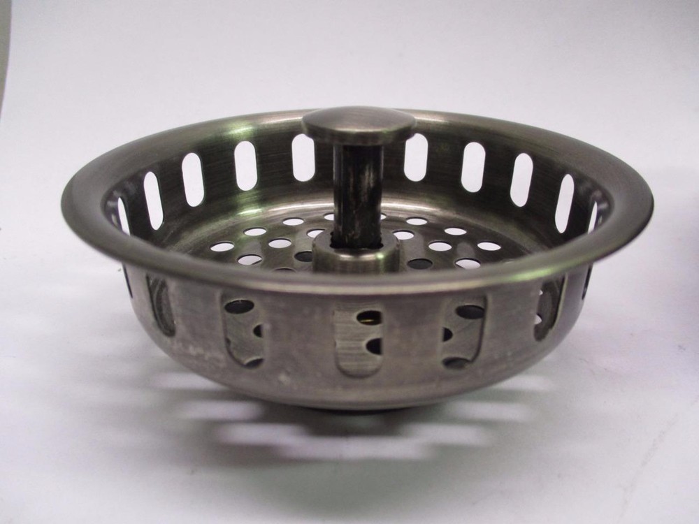 D2000.AN Pewter Basket Strainer 3 1/2"