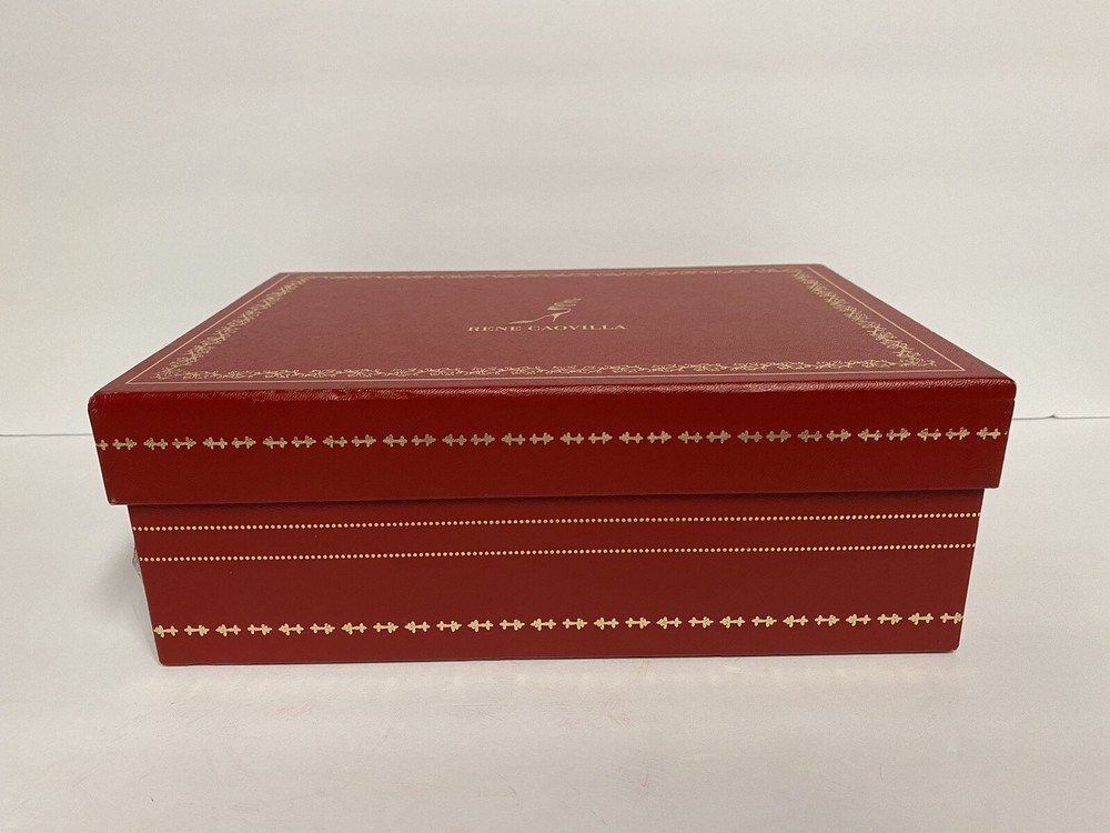 Rene Caovilla Empty Shoe Gift Storage Box