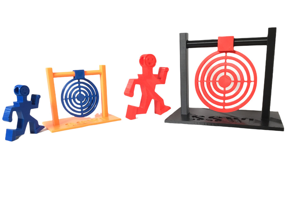 Changeable Spinning Precision Practice Targets FOR Balsters Sledgefire