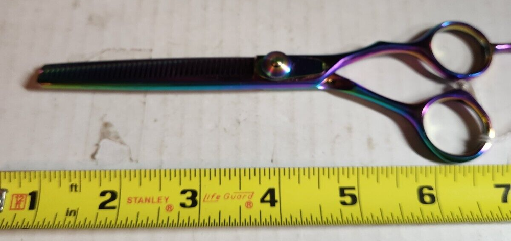 Master Grooming Tools 5200 Series Rainbow 6" Thinning Shears