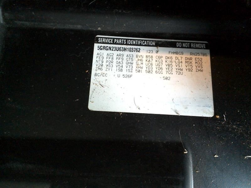 2003-2007 HUMMER H2 BOSE SUBWOOFER