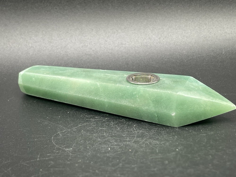Green Aventurine Pipe 77g