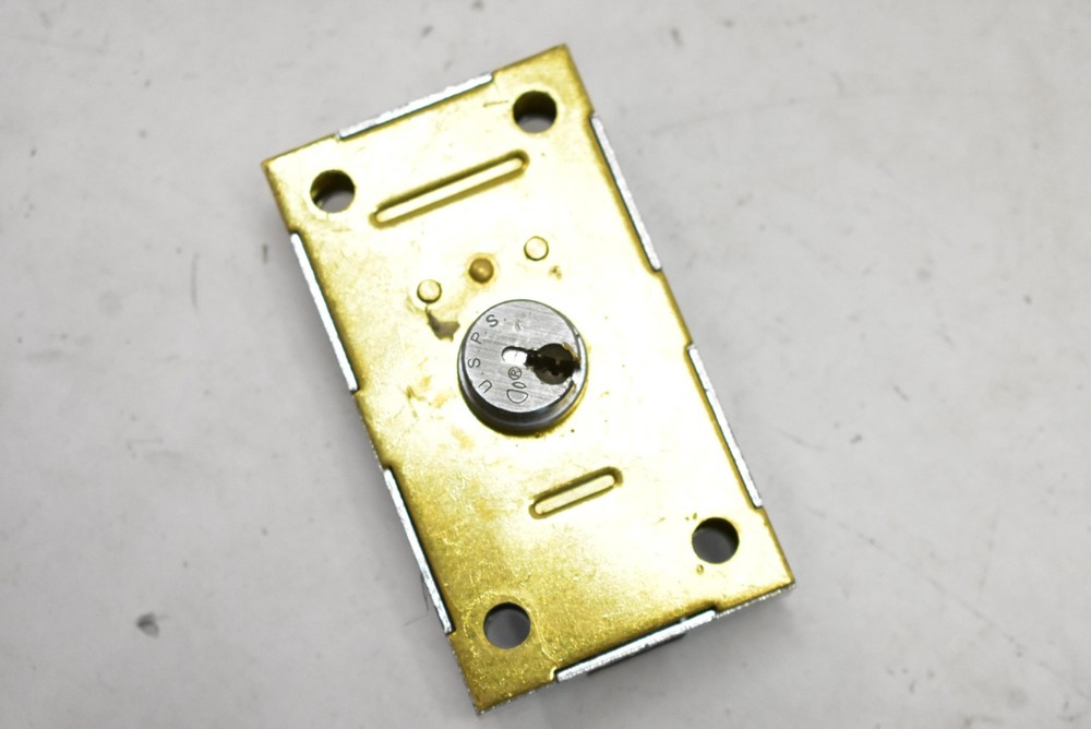 U.S. Mail Locking Mailbox Insert Silver Lockable D163 ES Mailbox Lock NO KEYS