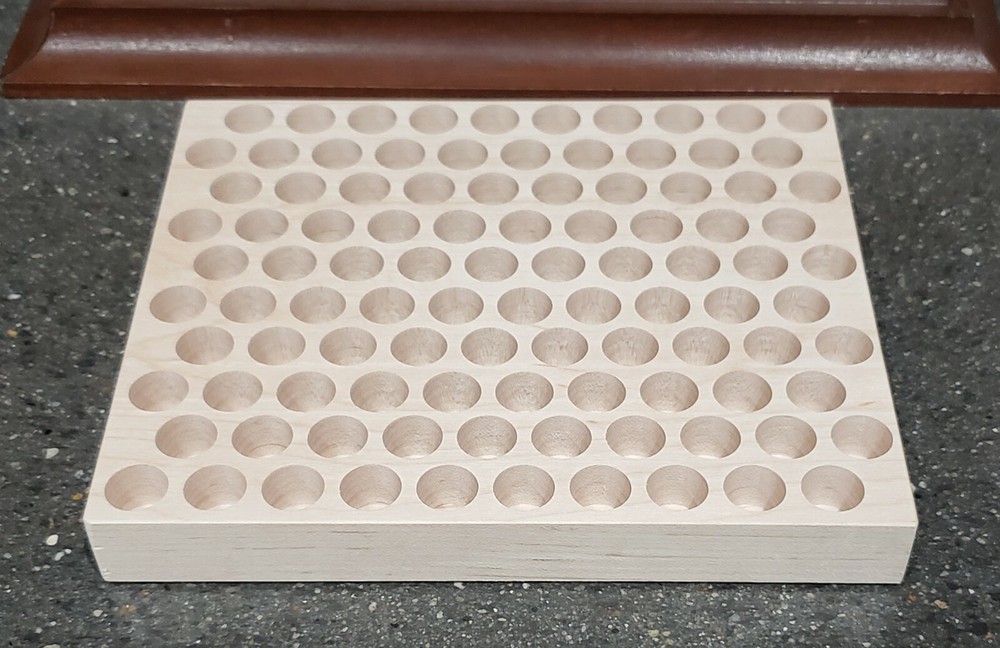 25-06 RELOADING TRAY-CNC CUT HARDWOOD HICKORY