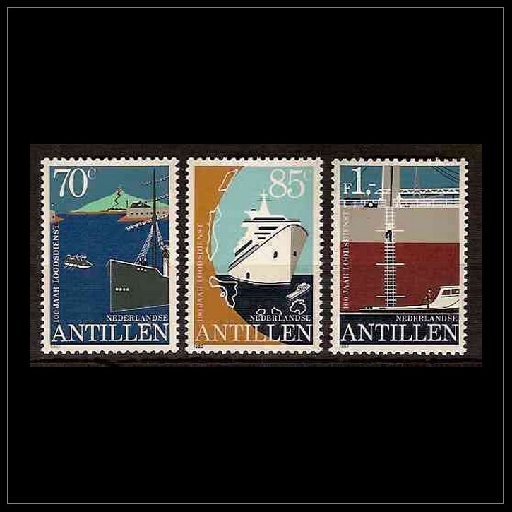Netherlands - Dutch Antilles Issue 1982 (703-705) Ship