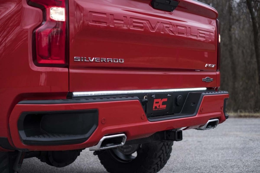 Rough Country Multi-Function 49" Quad Row LED Tailgate Light Bar; 78849