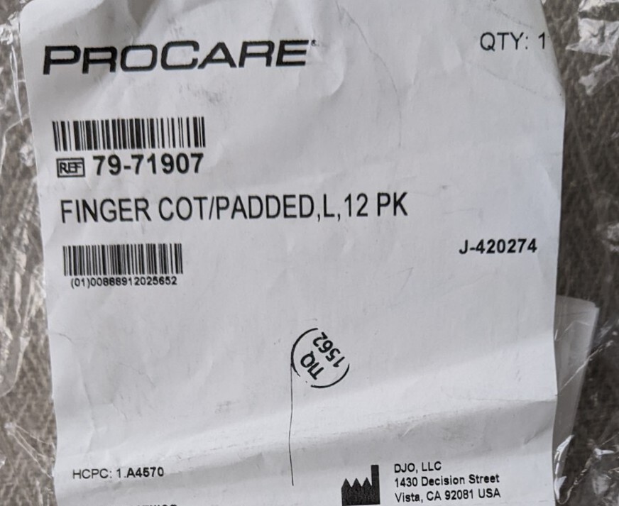 Finger Splint 12 Count By ProCare