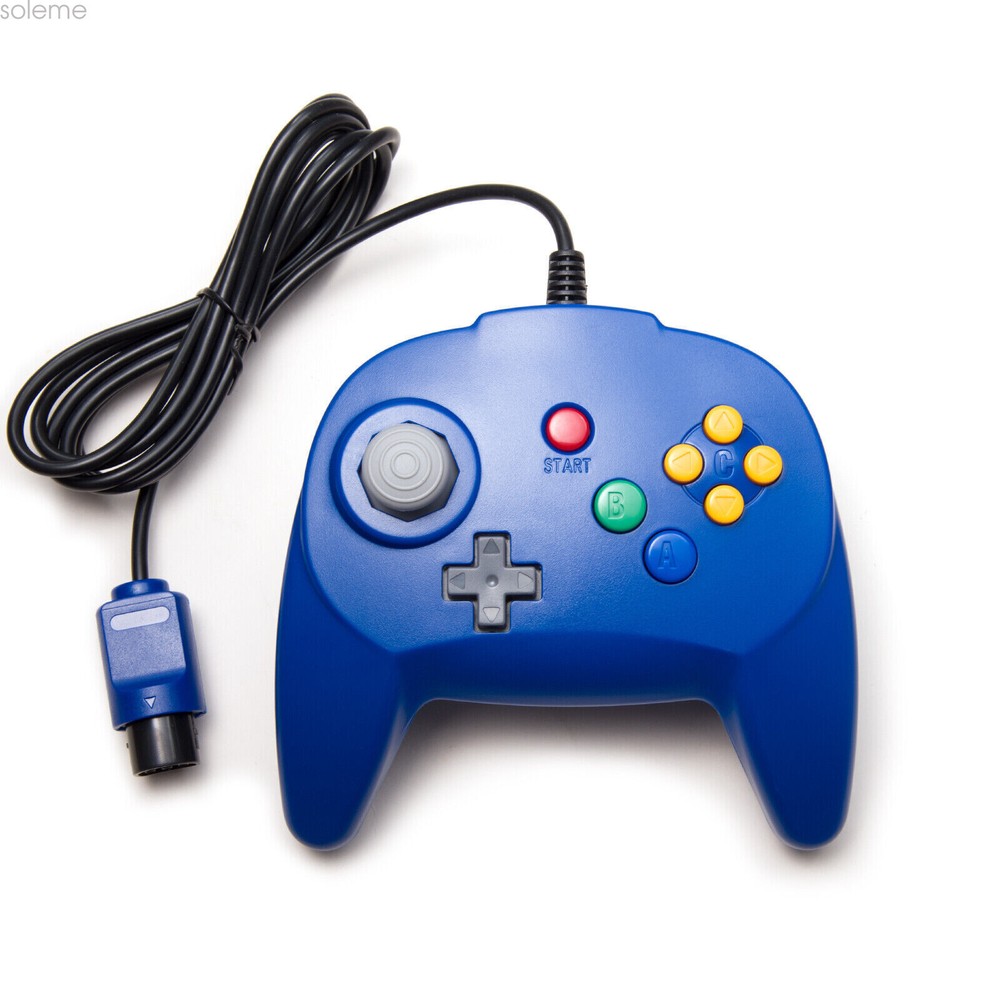 For Nintendo 64 Video Game Console Gamepad Joystick Joypad Wired Controller