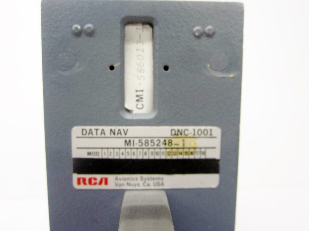 RCA AVIONICS SYSTEMS MI-585248-1 DATA NAV DNC-1001