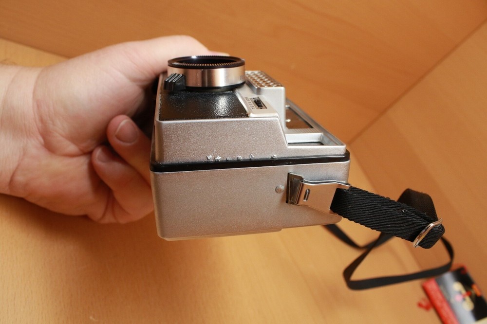 Vintage Kodak Instamatic 804 Camera, Original Hard Shell Case/Strap BOX UNTESTED