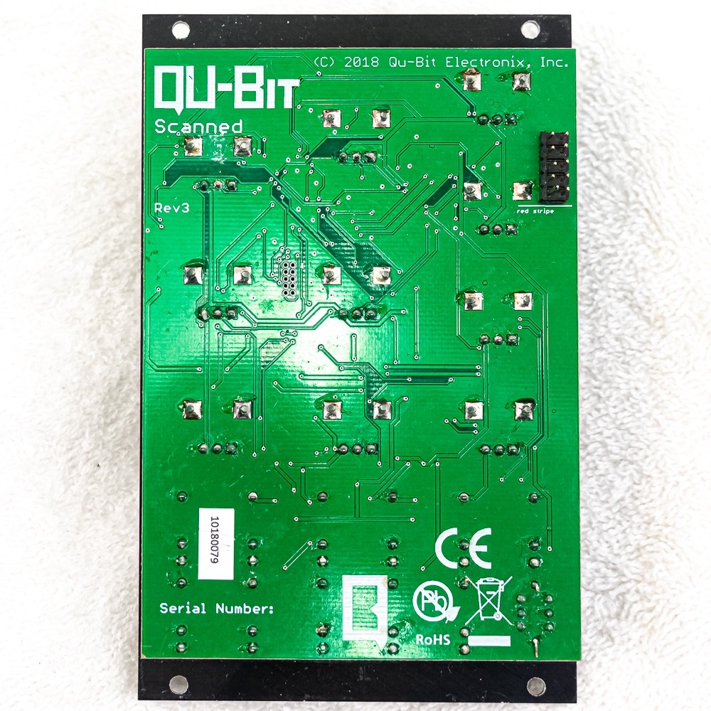 Qu-Bit Electronix Scanned – Organic Wavetable VCO