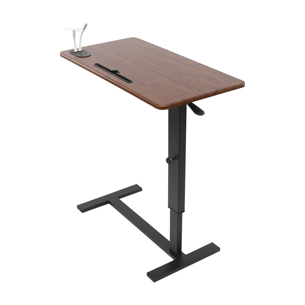 C-shaped Mobile Laptop Table, Mobile Bedside Table, Adjustable Side Table