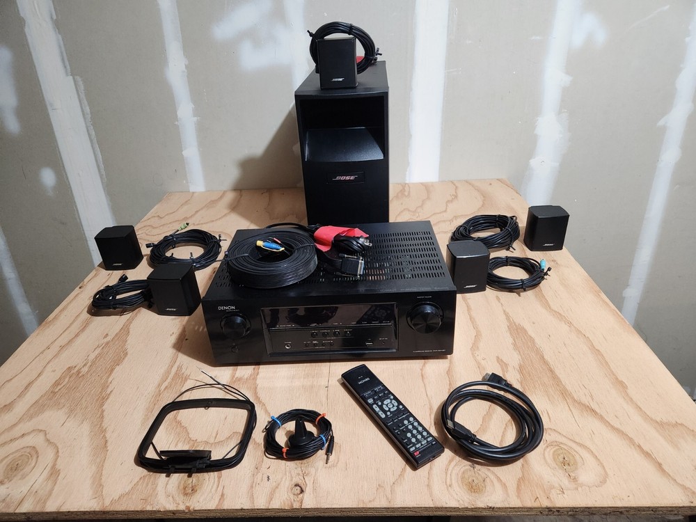 Denon & Bose home theater system