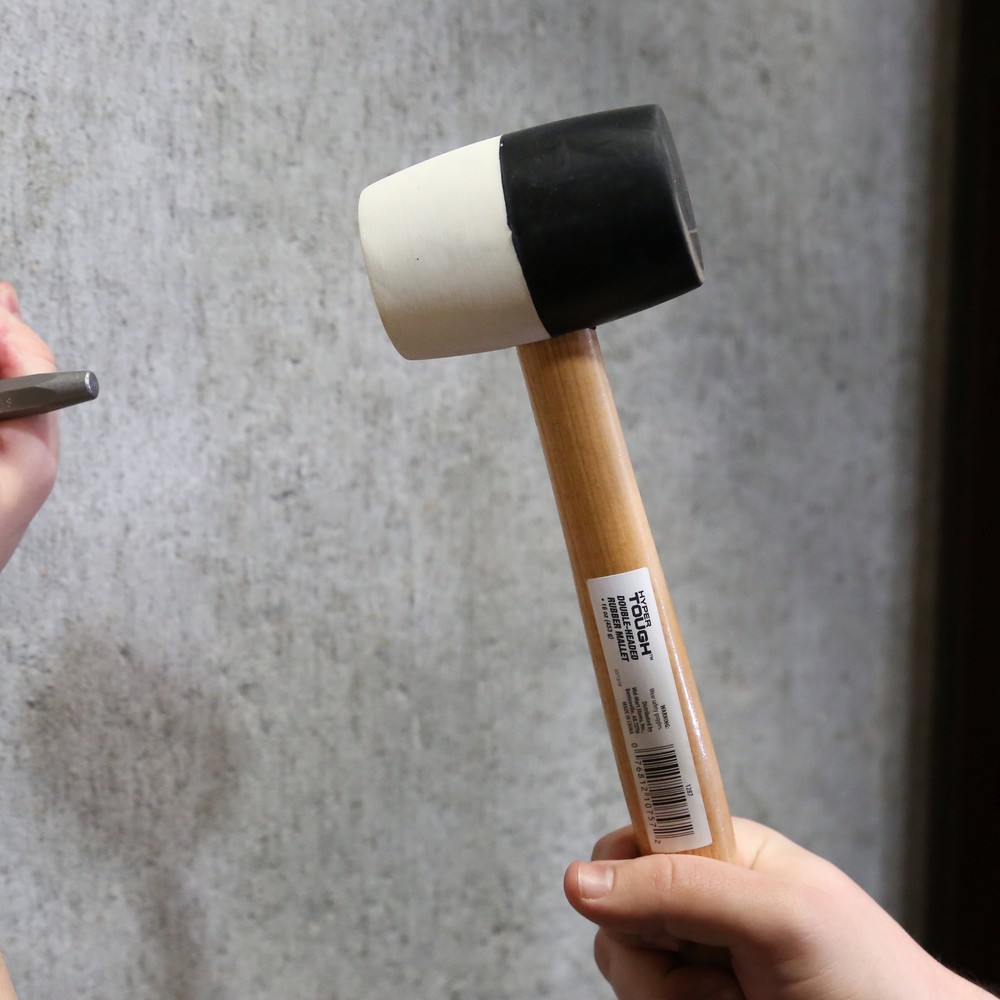 Double Headed Rubber Mallet, Non-Marring Hammer