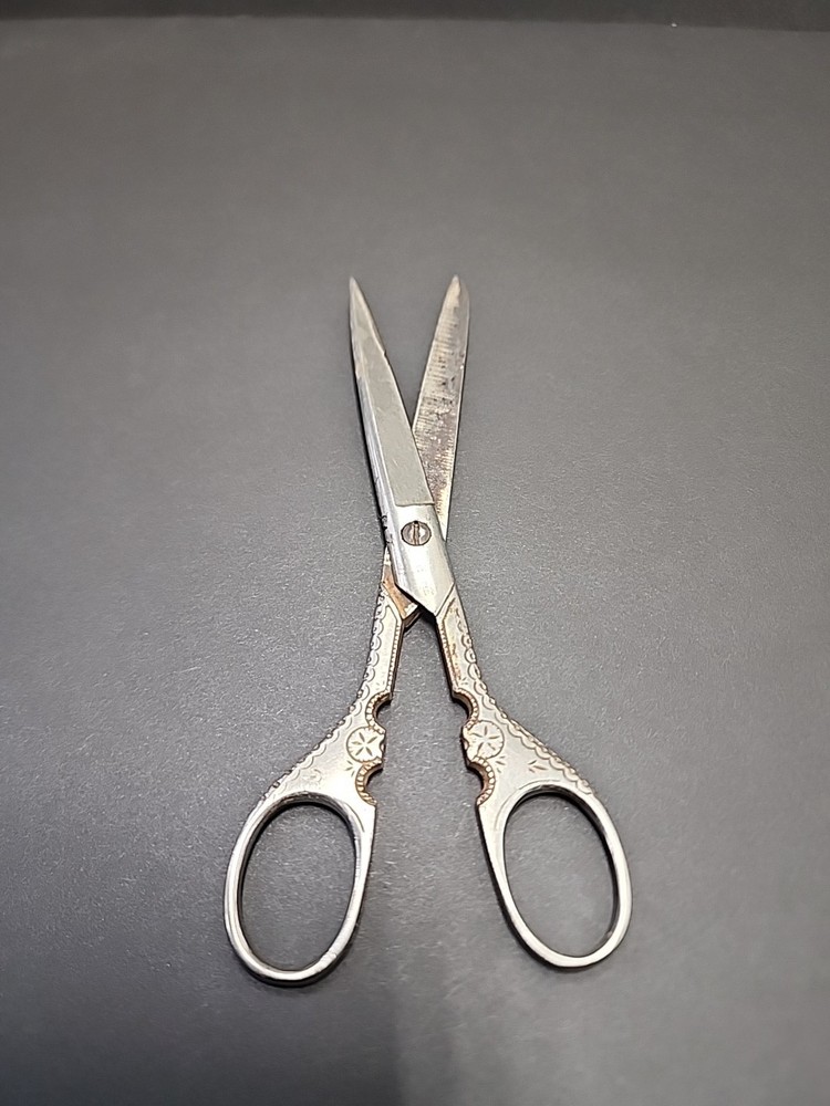 Vintage Royal Brand Solid Steel Decorative Scissors
