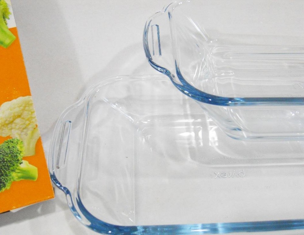 ❤️ PYREX LITTLES 28-oz Rectangular Single-Serve Glass BAKEWARE **Toaster Oven