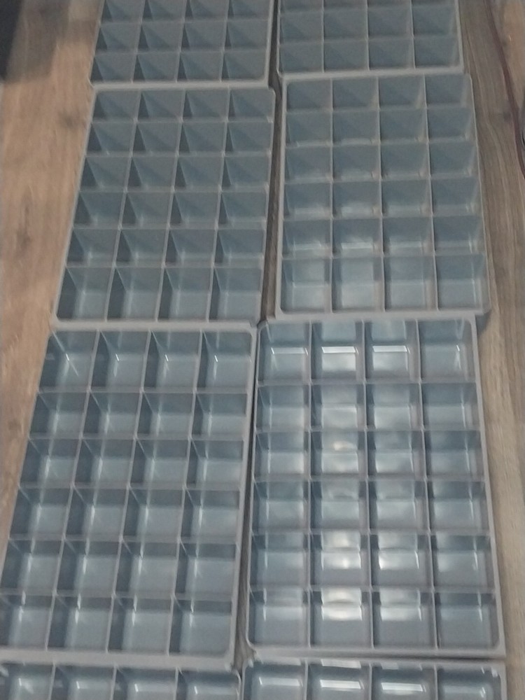 Durham 229-95-24-IND, 24 Compartment Insert for Small Boxes (Price Per)8 Avail.