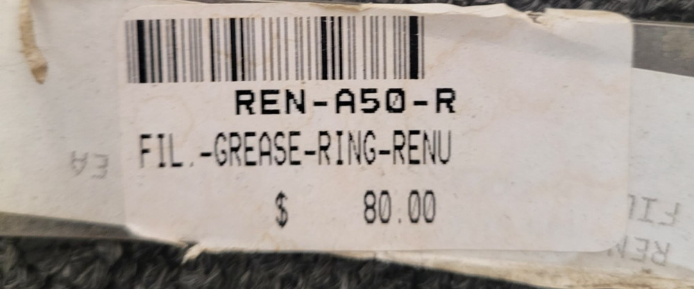 RENU GREASE FILTER RING A50