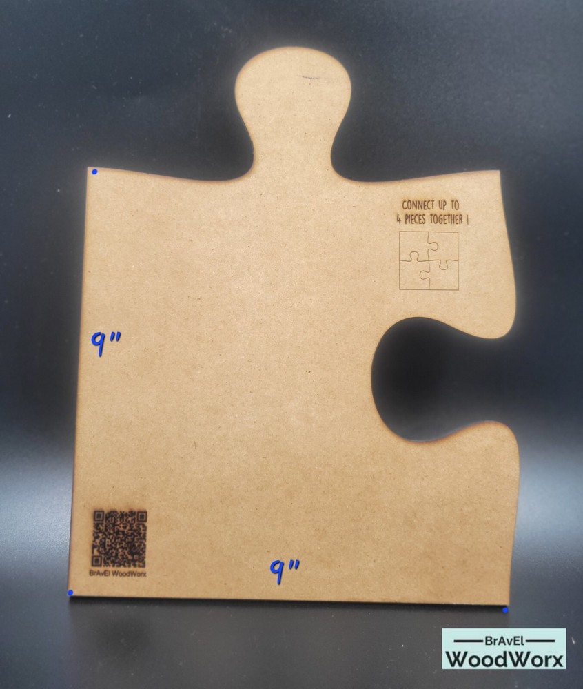 Puzzle Pieces Router Template
