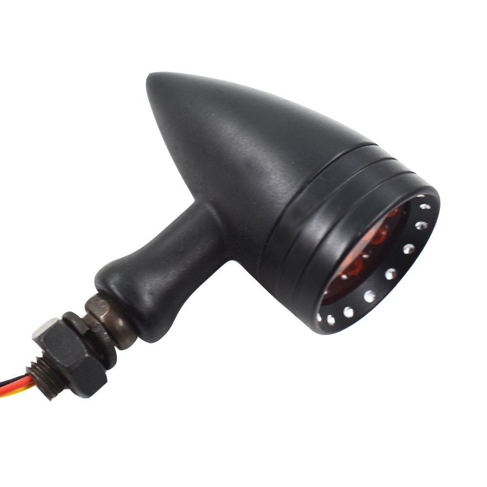 Motorcycle LED Turn Signal Red Lights Indicator For Chopper