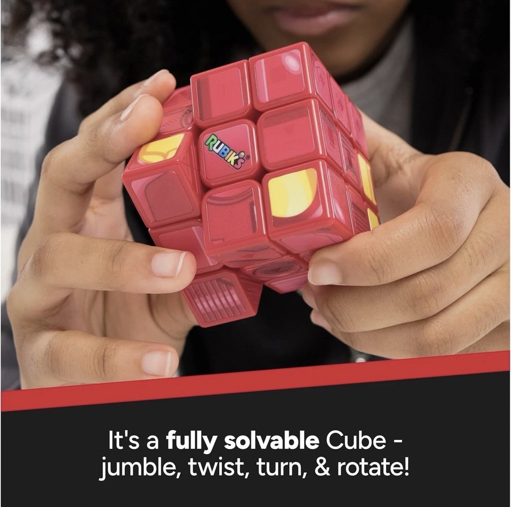 Rubik’s Cube Marvel Iron Man Cuber Solvable Puzzle Disney Avengers