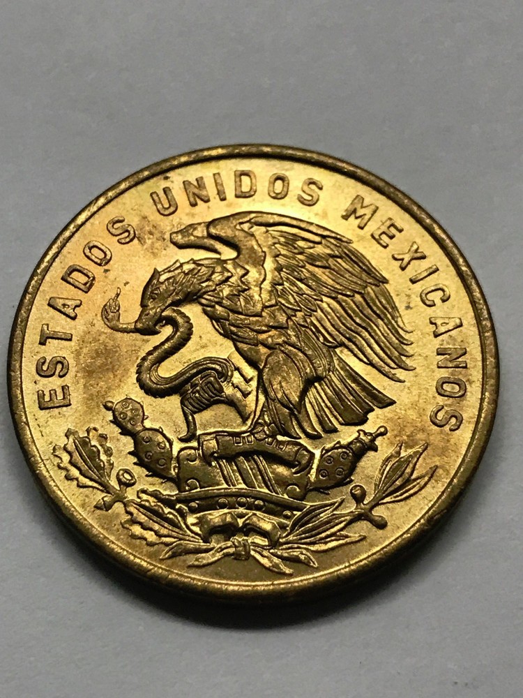1965 Mexico 20 Centavos BU #25