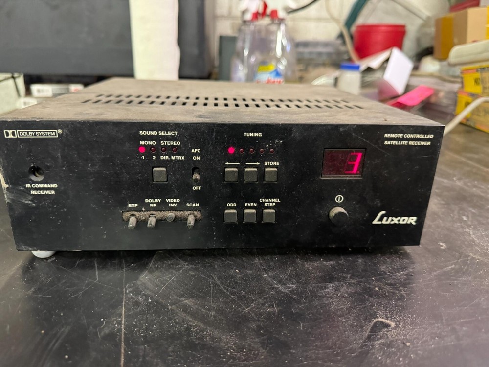 Luxor Satellite Controlled Receiver 1909530 Untested but Powers On