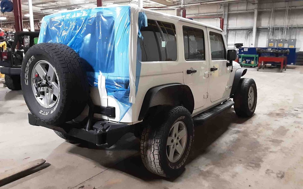 Used Windshield Frame fits: 2012 Jeep Wrangler Grade A