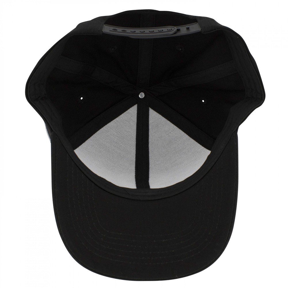 Miles Morales Spider-Man Logo Snapback Hat Black