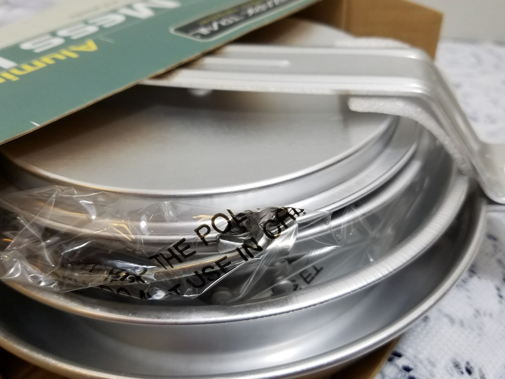 5 Piece ALUMINUM Mess Kit Ozark Trail