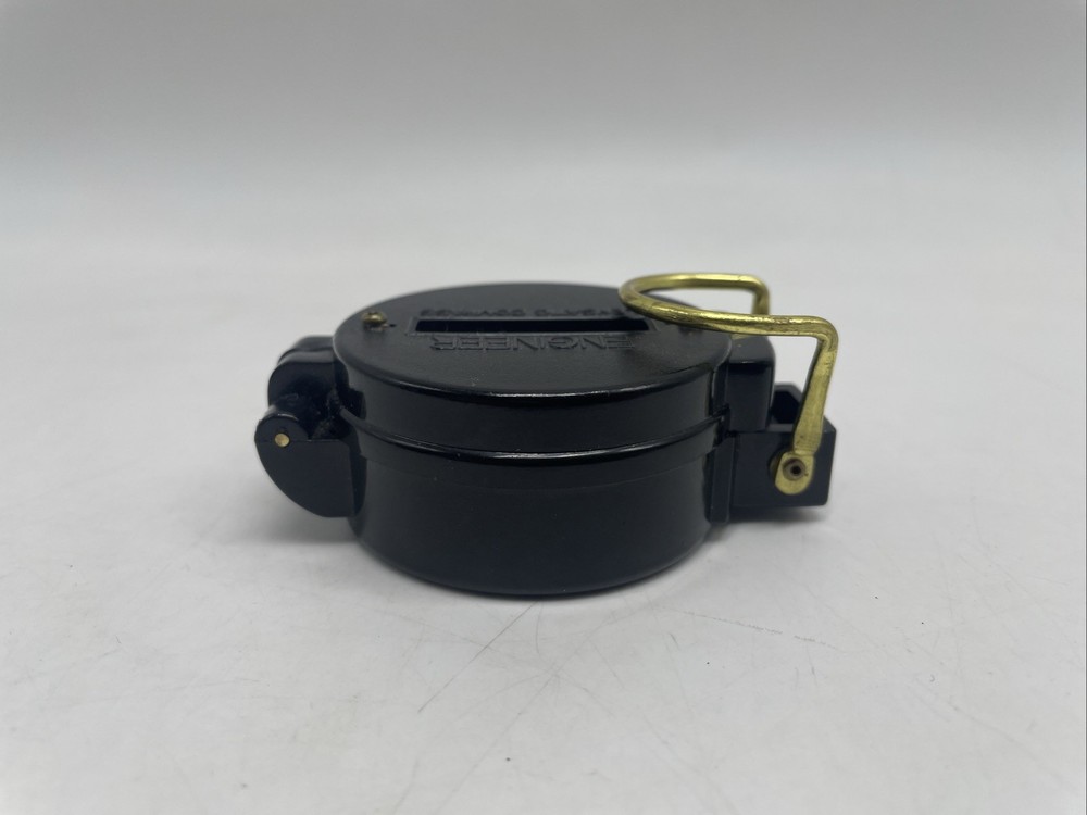 Black Engineer Lensatic Directional Compass (Taiwan)